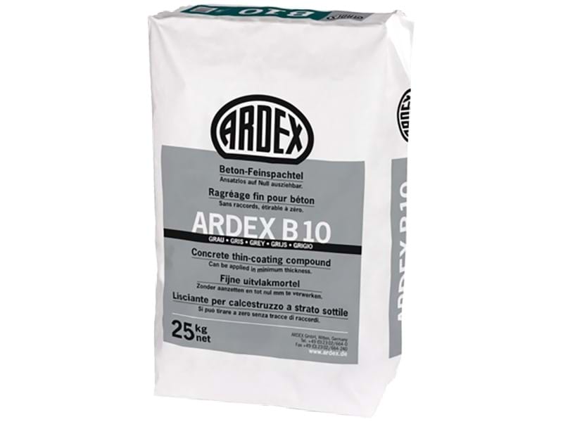Ardex Arducret B10 Rasante Fino Per Calcestruzzo
